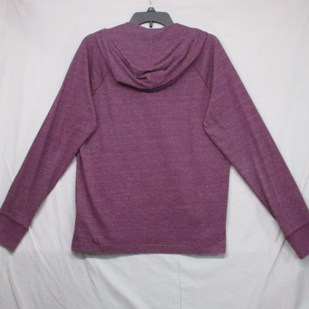 Banana Republic‎ Longsleeve Hoodie Shirt Burgundy Red Men Size | M